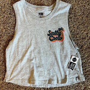 Salty Crew Gray Tank Top